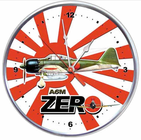 A6M Zero Collectible Wall Clock